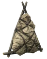 Mochila de arpillera